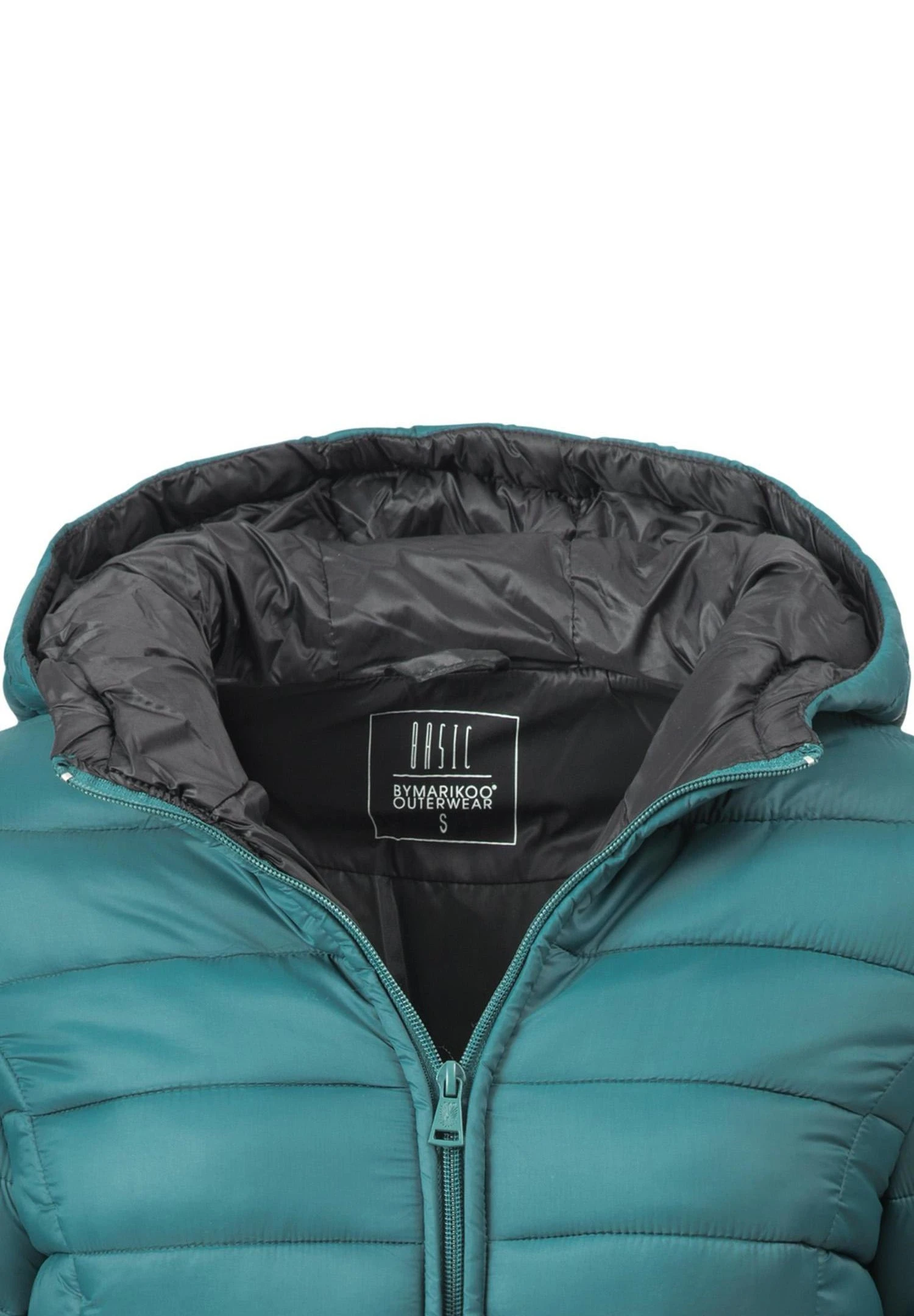 Marikoo Lucy - Chaqueta De Invierno - Petrol Melange 4 Marikoo Lucy - Chaqueta De Invierno - Petrol Melange - Imagen 4