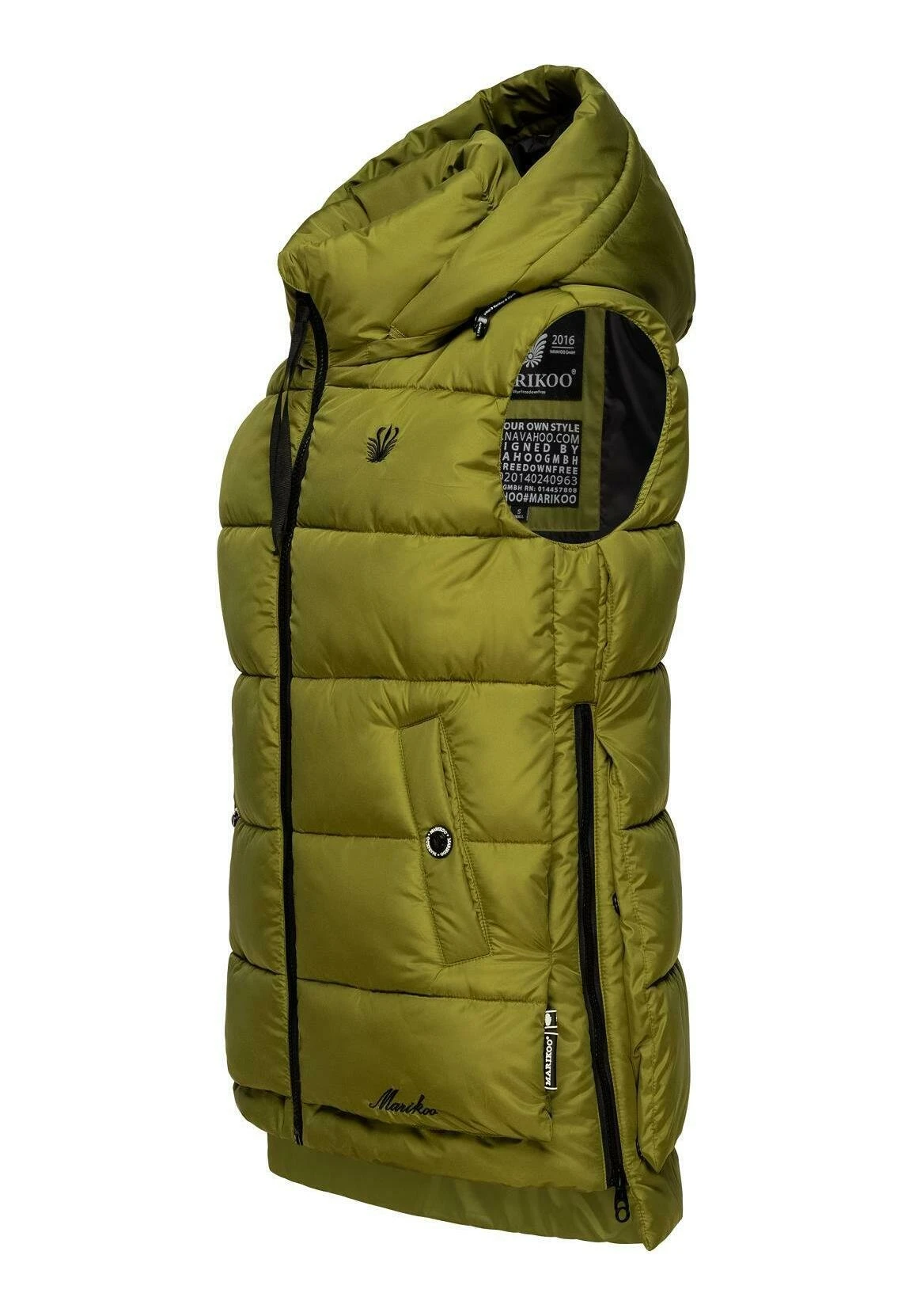 Marikoo Zarinaa - Chaleco - Moss Green 2 Marikoo Zarinaa - Chaleco - Moss Green - Imagen 2