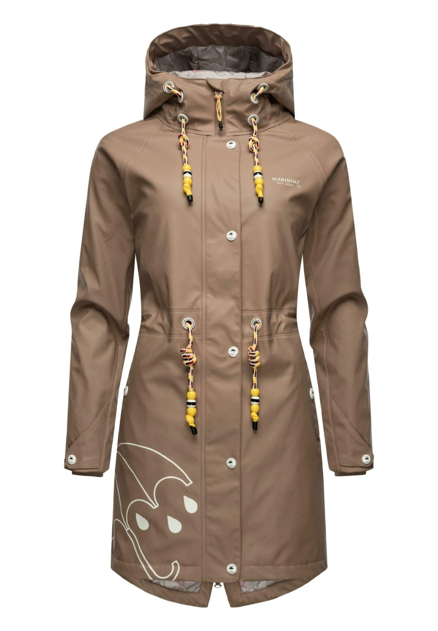 Marikoo Dancing Umbrella - Impermeable - Taupe 1 Marikoo Dancing Umbrella - Impermeable - Taupe