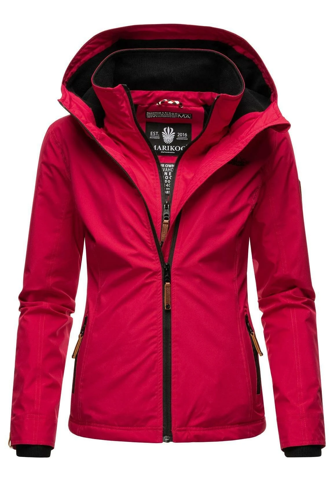 Marikoo Erdbeere - Chaqueta Outdoor - Fuchsia 2 Marikoo Erdbeere - Chaqueta Outdoor - Fuchsia - Imagen 2