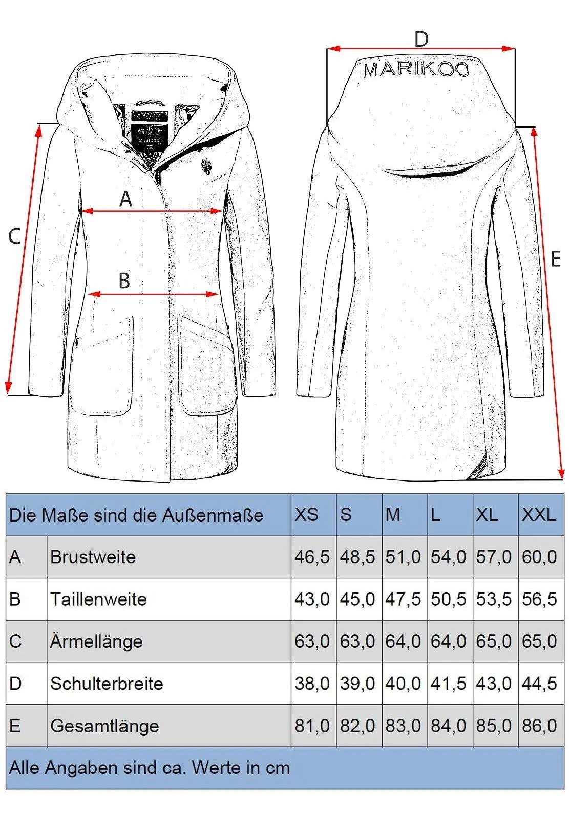 Marikoo Abrigo De Invierno - Navy 5 Marikoo Abrigo De Invierno - Navy - Imagen 5