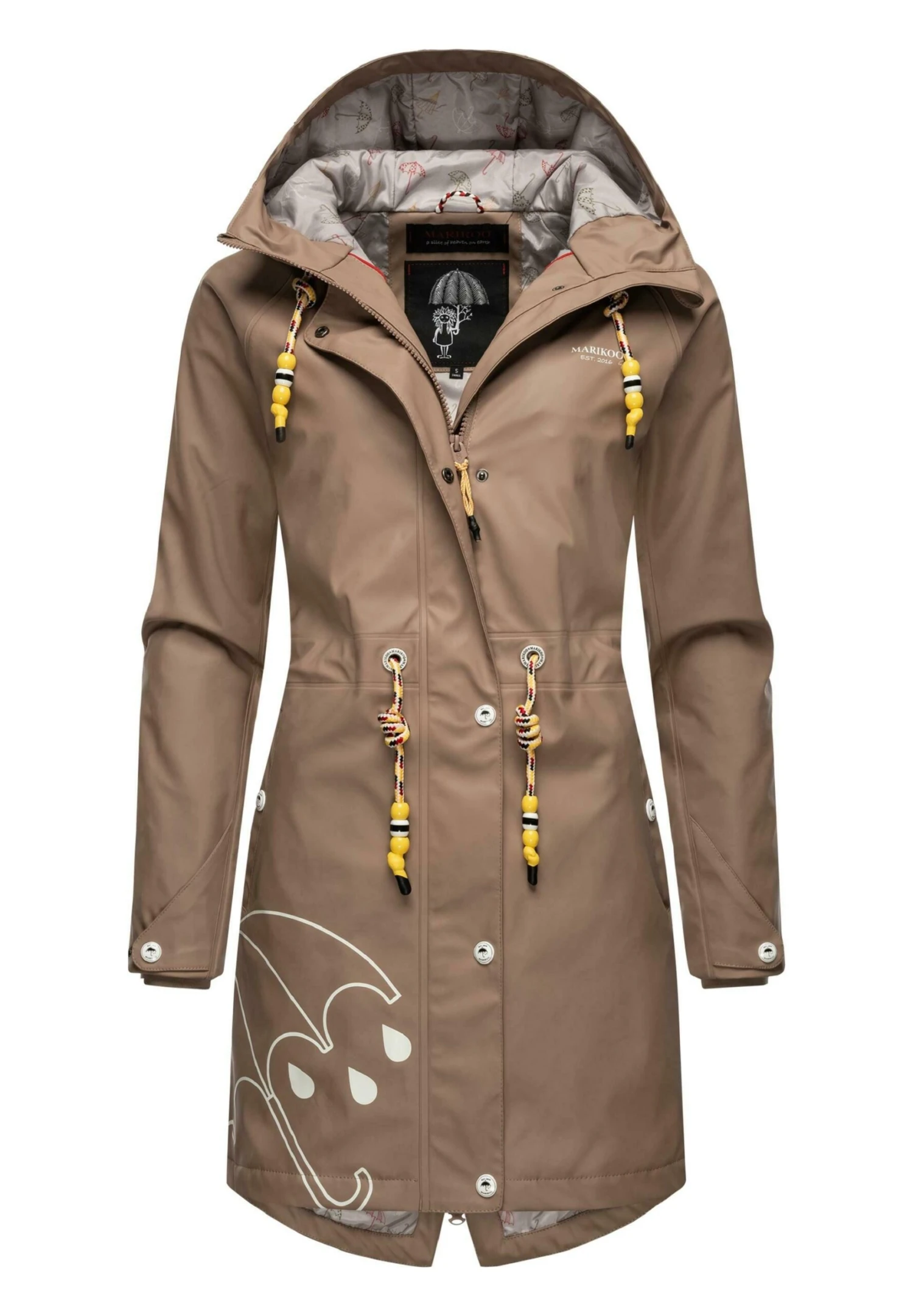 Marikoo Dancing Umbrella - Impermeable - Taupe 5 Marikoo Dancing Umbrella - Impermeable - Taupe - Imagen 5