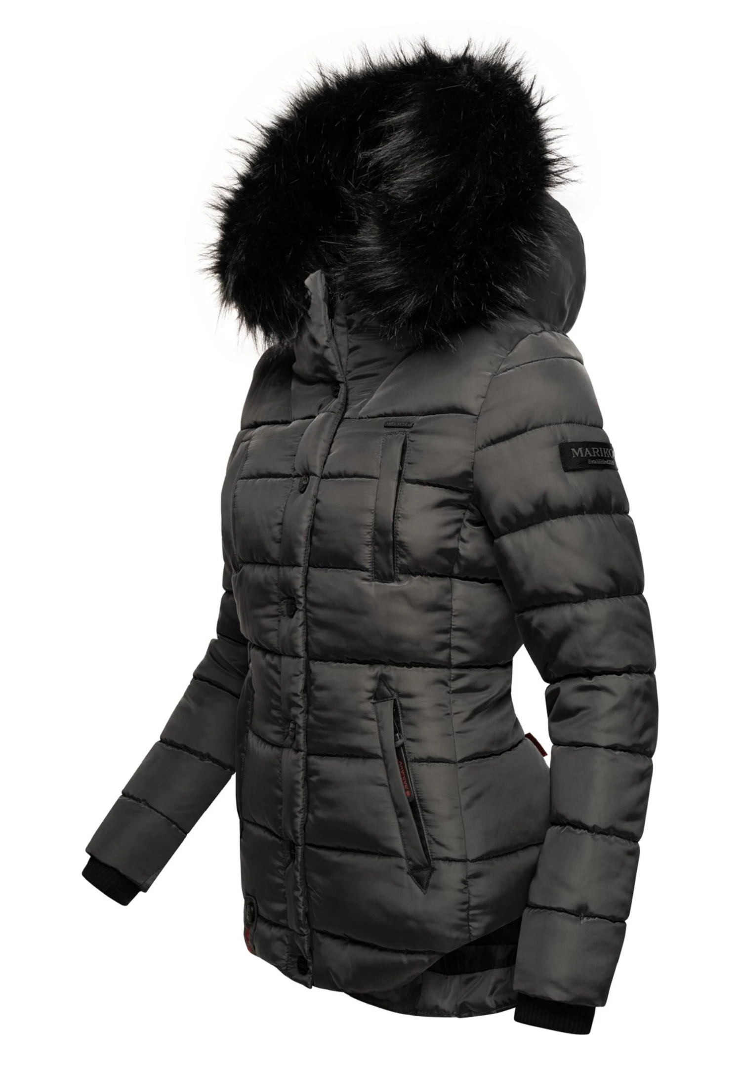 Marikoo Lotusblüte - Chaqueta De Invierno - Anthracite 5 Marikoo Lotusblüte - Chaqueta De Invierno - Anthracite - Imagen 5
