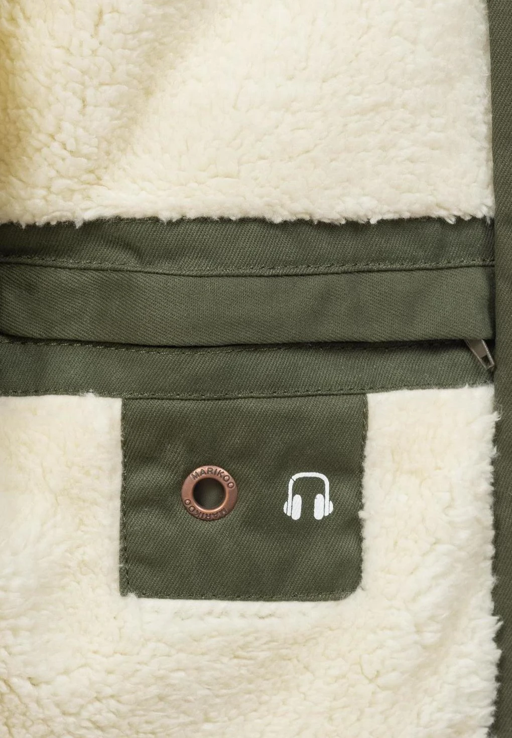 Marikoo Manolya - Abrigo De Invierno - Forest Green 5 Marikoo Manolya - Abrigo De Invierno - Forest Green - Imagen 5