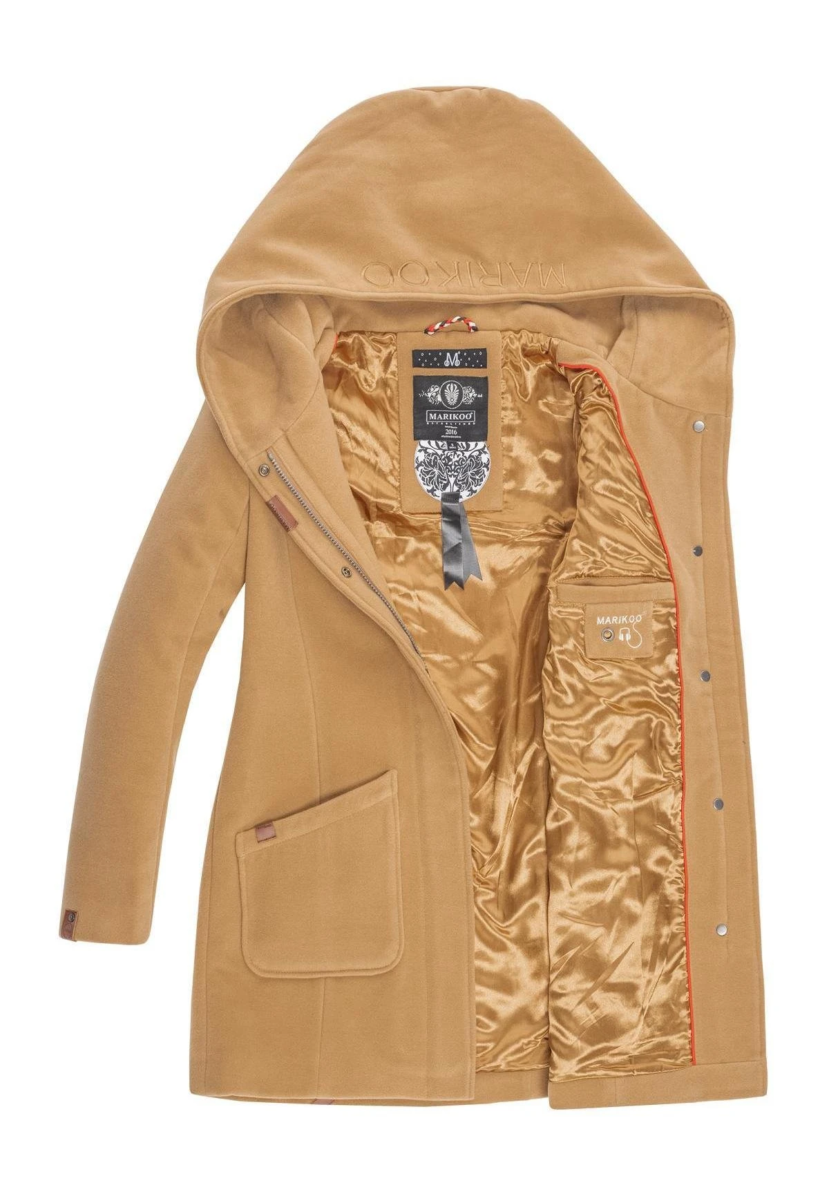 Marikoo Abrigo De Invierno - Braun 5 Marikoo Abrigo De Invierno - Braun - Imagen 5
