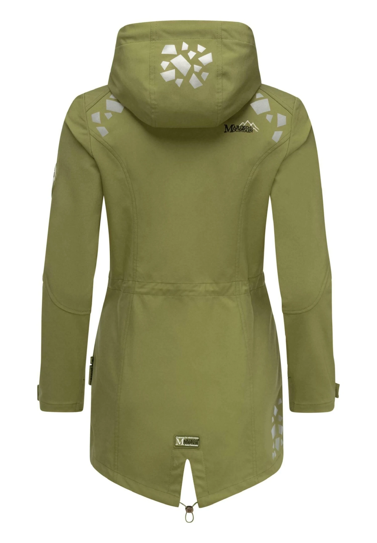 Marikoo Ulissaa - Impermeable - Olive 3 Marikoo Ulissaa - Impermeable - Olive - Imagen 3