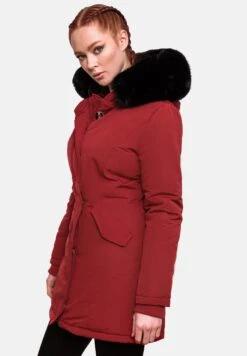 Marikoo Karmaa - Abrigo De Invierno - Blood Red With Black Fur 10 Marikoo Karmaa - Abrigo De Invierno - Blood Red With Black Fur -Marikoo fe015afe0ac54cdba7fbee49f4215729