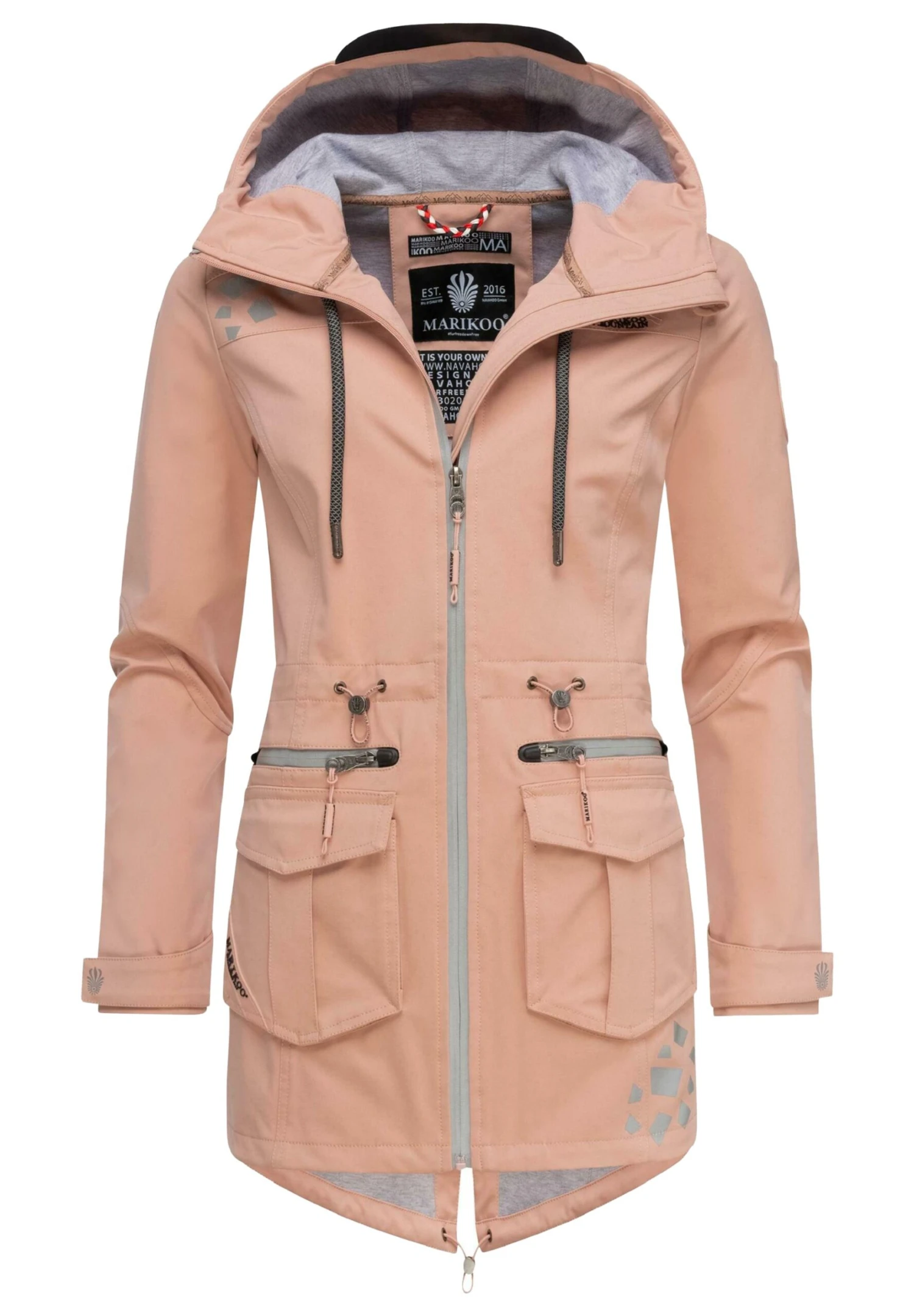 Marikoo Ulissaa - Impermeable - Rose 1 Marikoo Ulissaa - Impermeable - Rose